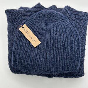 Hand  Knitted Alpaca Sweater & Beanie